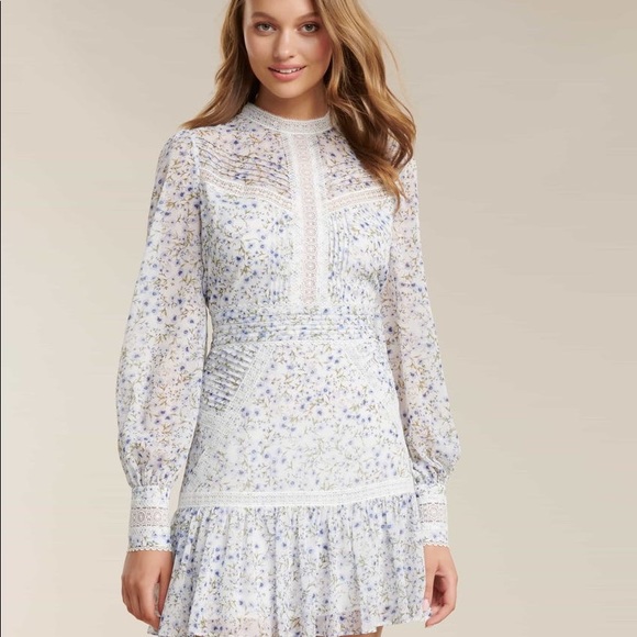 Maddison Trim Splice Dress - Picture 1 of 3